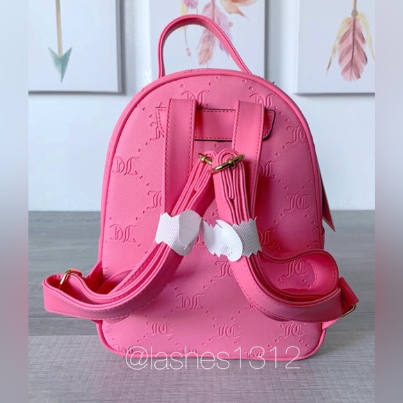 JUICY COUTURE Bag Mini Backpack with Pullout Pouch - Pink - Picture 4 of 8